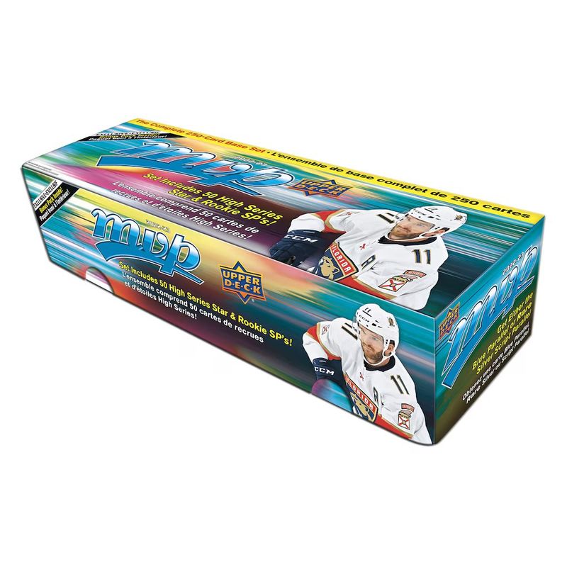 2022-23 Upper Deck MVP Hockey Complete Factory Set #1-250