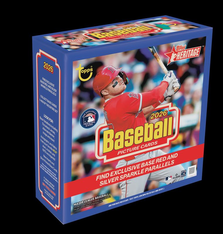 2026 Topps Heritage Baseball Mega Box