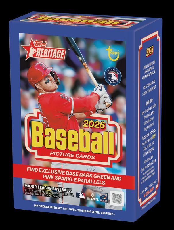 2026 Topps Heritage Baseball Blaster Box