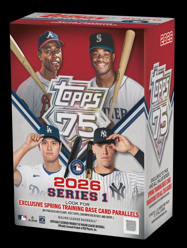 2026 Topps Series 1 Baseball Blaster Value Box
