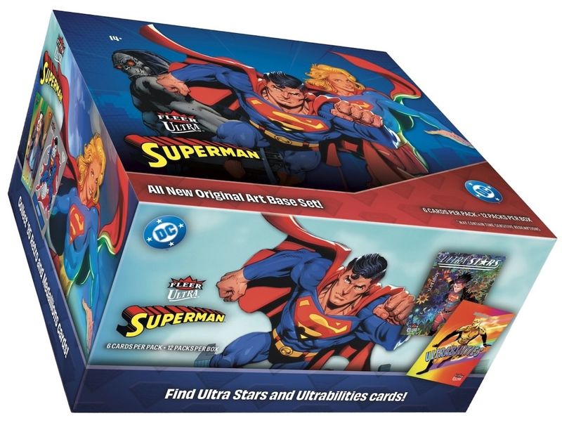 2026 UPPER DECK FLEER ULTRA SUPERMAN HOBBY BOX