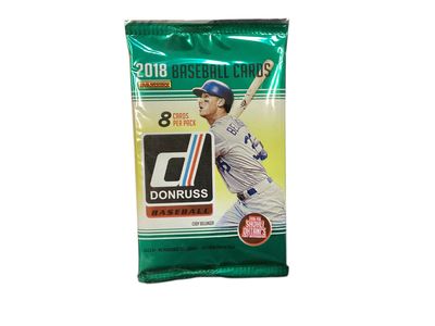 2018 Panini Donruss Baseball Hobby Pack
