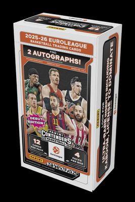 2025-26 Panini Contenders Euroleague Basketball Hobby Box