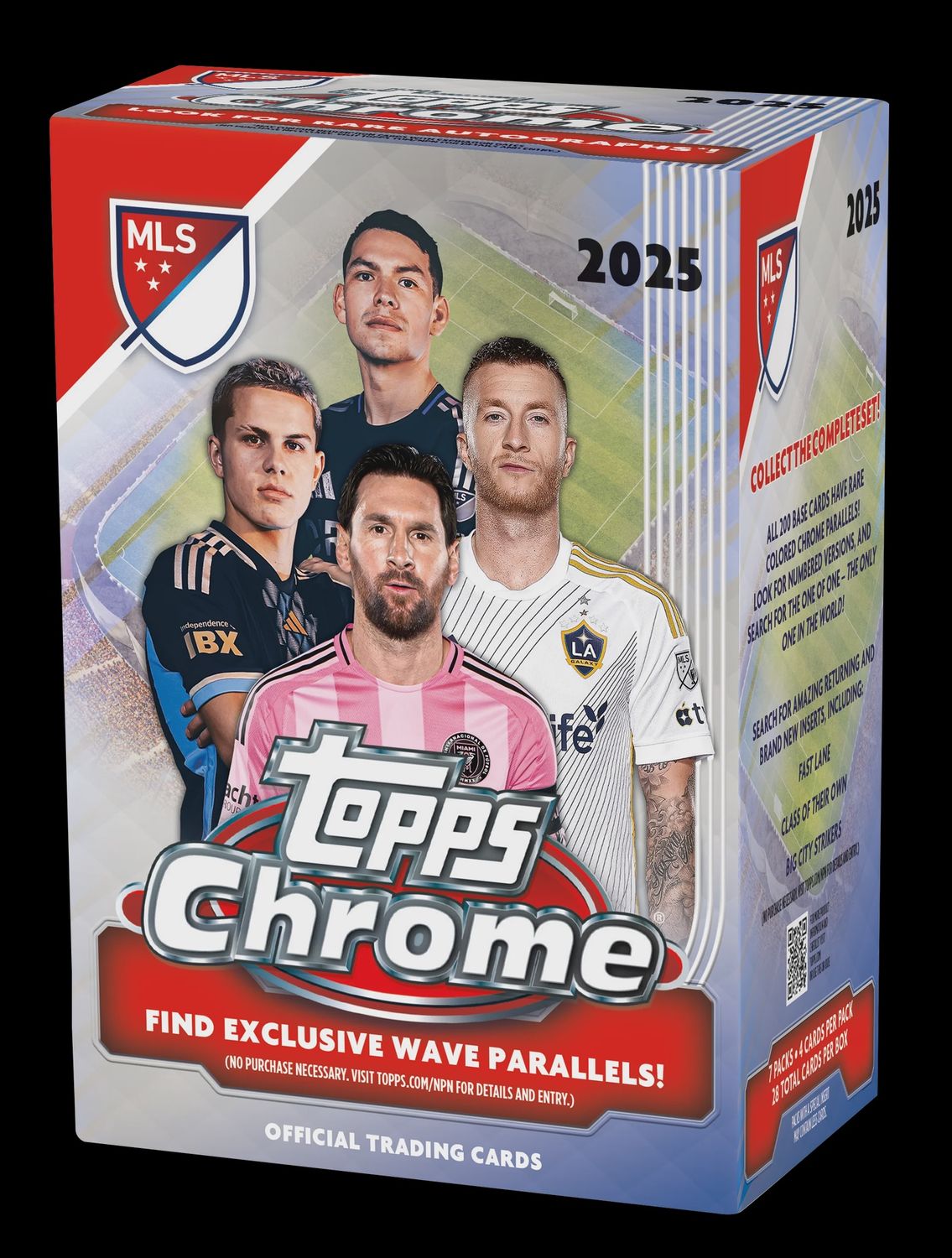 2025 Topps MLS Chrome Soccer Value Box