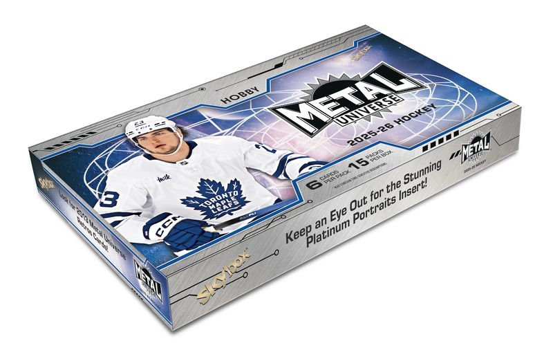 2025-26 Upper Deck Skybox Metal Universe Hockey Hobby Box