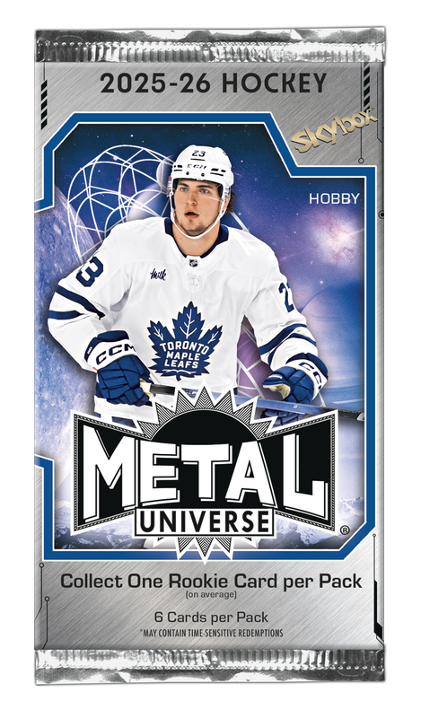 2025-26 Upper Deck Skybox Metal Universe Hockey Hobby Pack