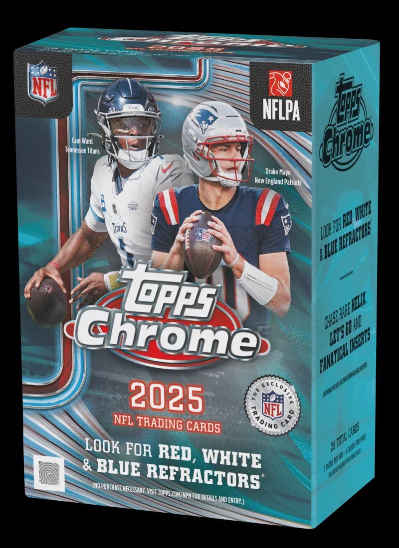 2026 Topps Chrome Football Value Blaster Box