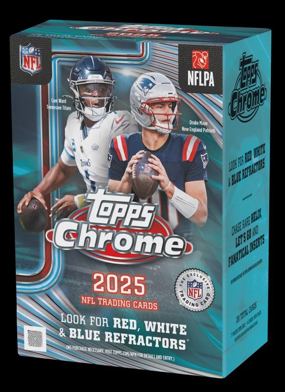 2026 Topps Chrome Football Value Blaster Box