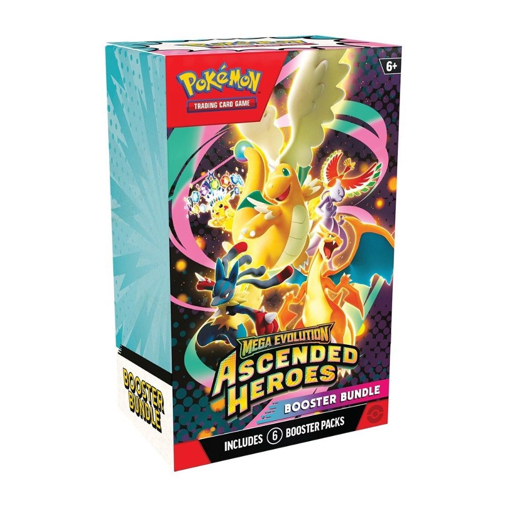 Pokemon Mega Evolution Ascended Heroes Booster Bundle Box