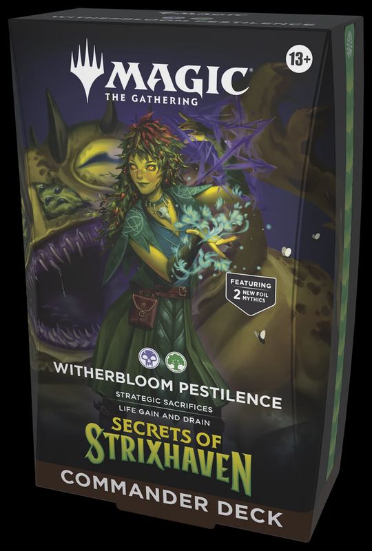 Magic The Gathering: Secrets Of Strixhaven Commander Decks | 5 Variations