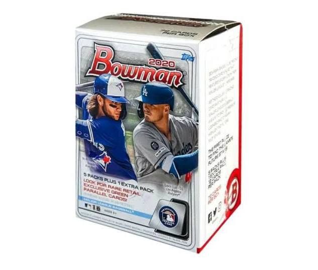 2020 Topps Bowman MLB Baseball Retail Blaster