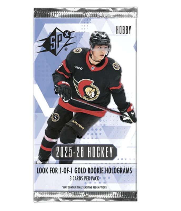 2025-26 Upper Deck SPX Hockey Hobby Pack