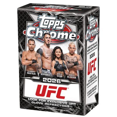 2026 Topps Chrome UFC Factory Sealed Value Blaster Box