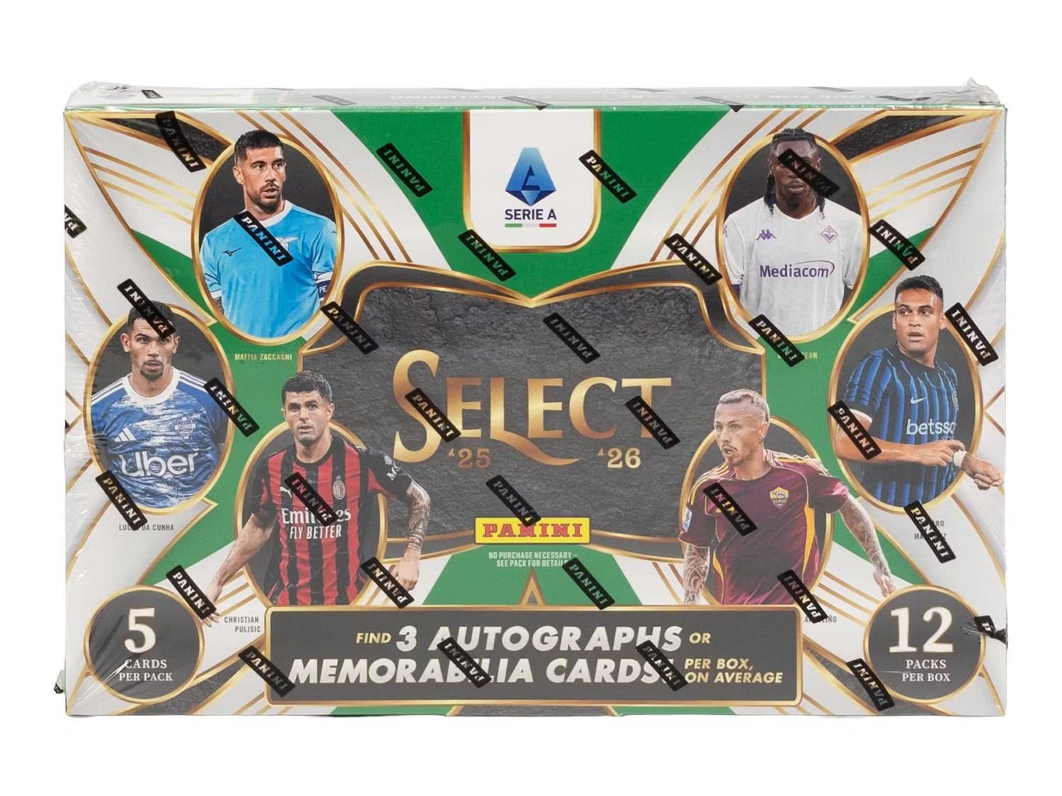 2025/26 Panini Select Serie A Soccer Hobby Box