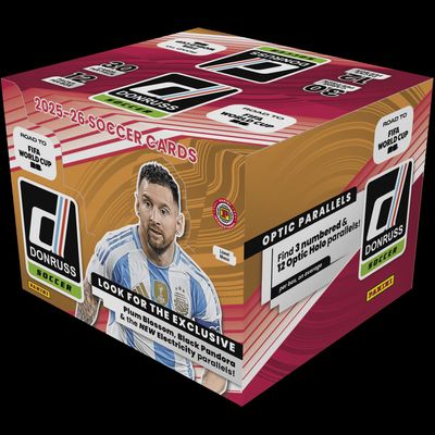 2025-26 Panini Donruss Road to FIFA World Cup Soccer International Hobby Box