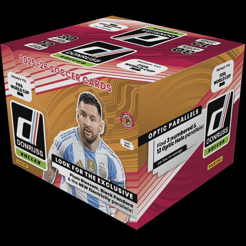 2025-26 Panini Donruss Road to FIFA World Cup Soccer International Hobby Box