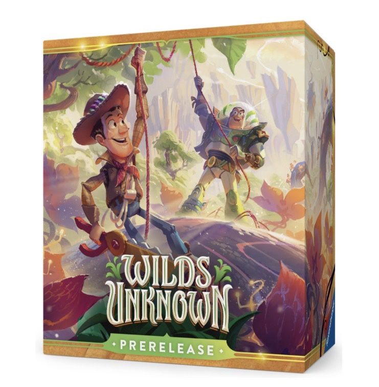 DISNEY LORCANA SET 12 WILDS UNKNOWN PRERELEASE PACK