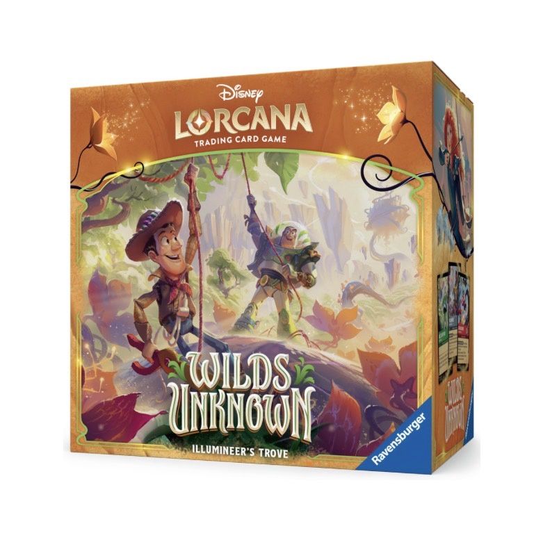 DISNEY LORCANA SET 12 WILDS UNKNOWN ILLUMINEER'S TROVE