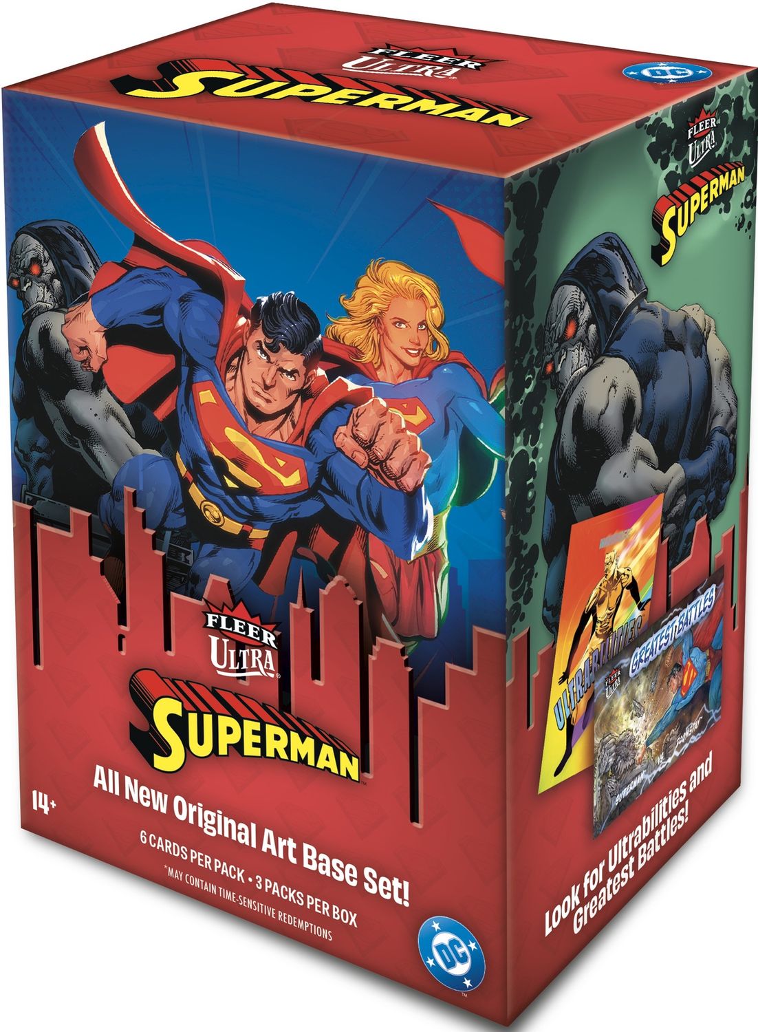 2026 UPPER DECK FLEER ULTRA DC SUPERMAN BLASTER BOX