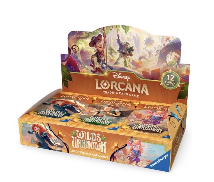 DISNEY LORCANA SET 12 WILDS UNKNOWN BOOSTER BOX