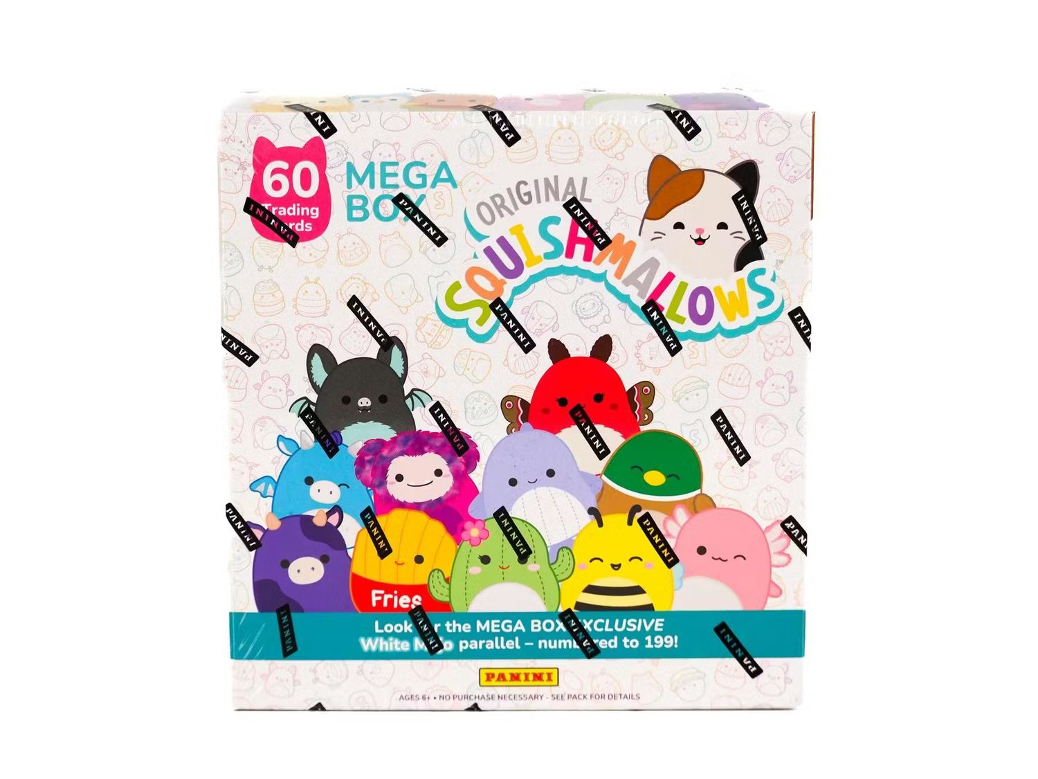 2025 Panini Squishmallows Series 2 Mega Box White Mojo Exclusive