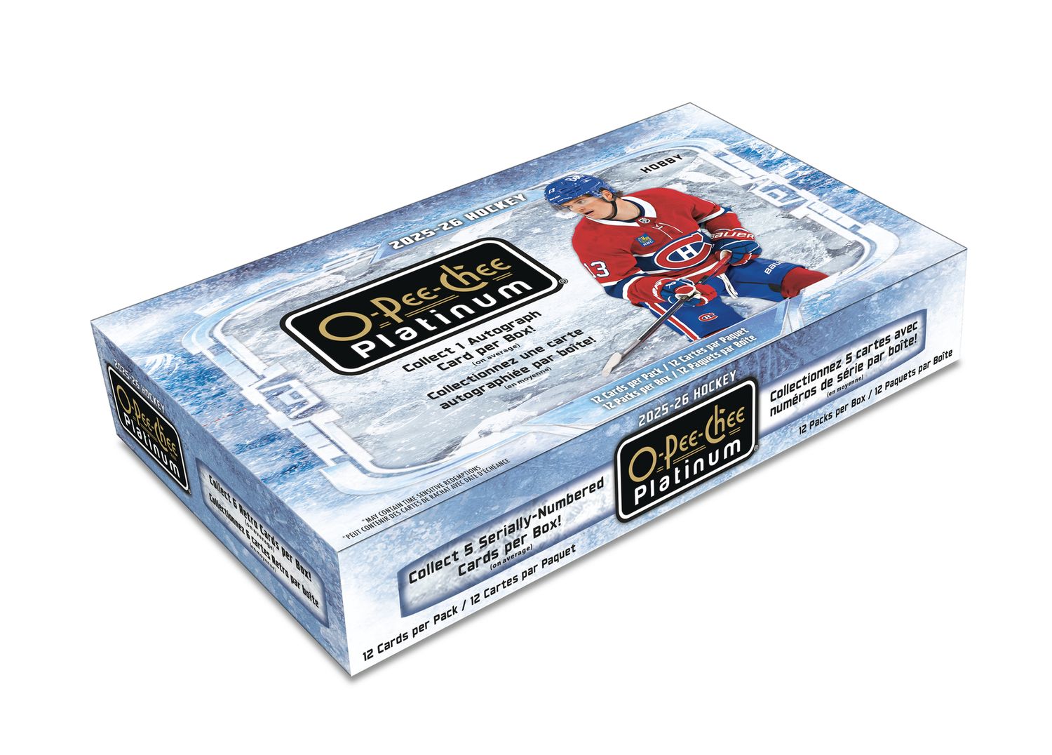 2025-26 OPC Platinum Hockey Hobby Box