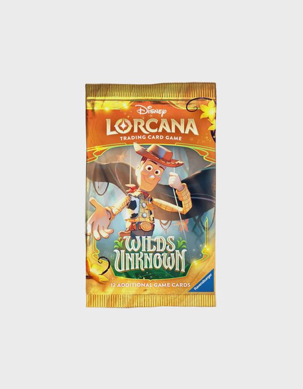 DISNEY LORCANA SET 12 WILDS UNKNOWN BOOSTER PACK