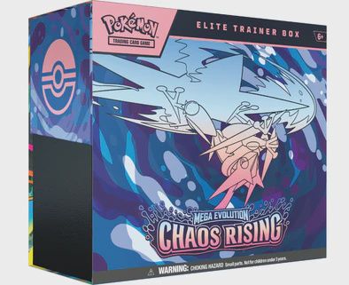 Pokemon Mega Evolution Chaos Rising [ME04] Elite Trainer Box