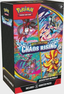 Pokemon Mega Evolution Chaos Rising [ME04] Booster Bundle Box