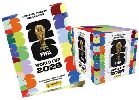2026 Panini World Cup FIFA Soccer Sticker Book Collection Album
