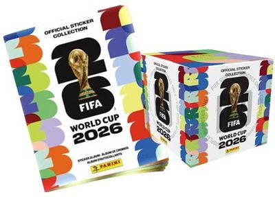 2026 Panini World Cup FIFA Soccer Sticker Book Collection Album