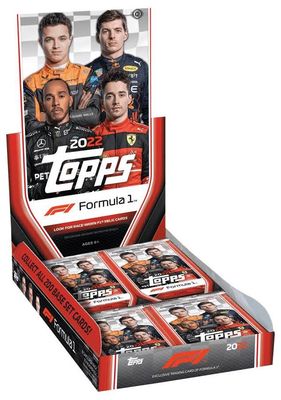 2022 F1 Formula 1 Topps Chrome Hobby Box
