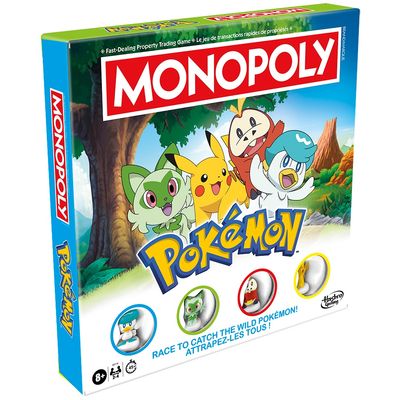 Monopoly Pokemon Bilingual Edition Board Game