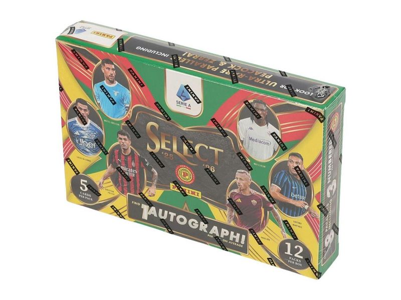 2025-26 Panini Select Serie A Soccer International Hobby Box