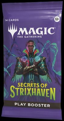 Magic The Gathering: Secrets Of Strixhaven Play Booster Pack