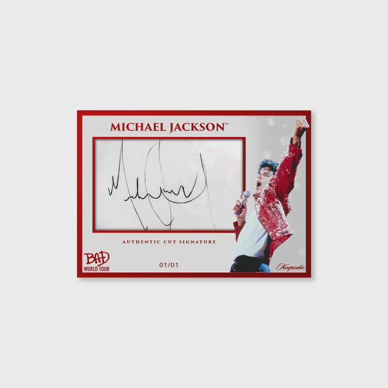 2025 Michael Jackson Bad World Tour Keepsake Premiere Edition Breaker Box