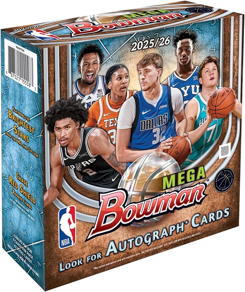 2025-26 BOWMAN BASKETBALL MEGA BOX