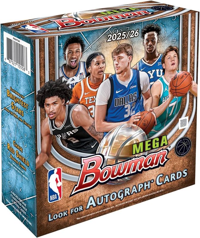 2025-26 BOWMAN BASKETBALL MEGA BOX