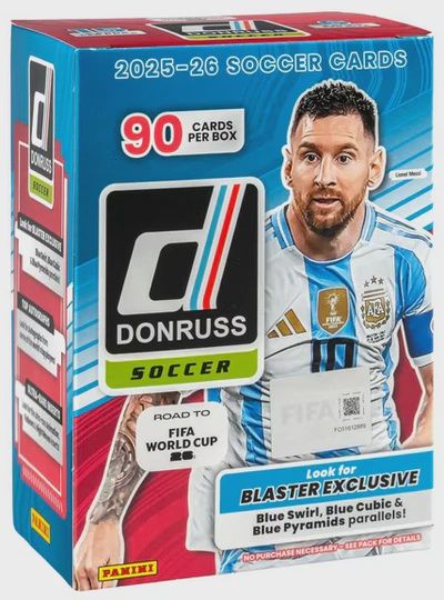 2025-26 Panini Donruss FIFA Road To The World Cup Soccer Blaster Box