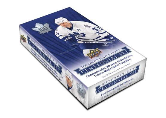 2016-17 Upper Deck Toronto Maple Leafs Centennial Set Hobby Box