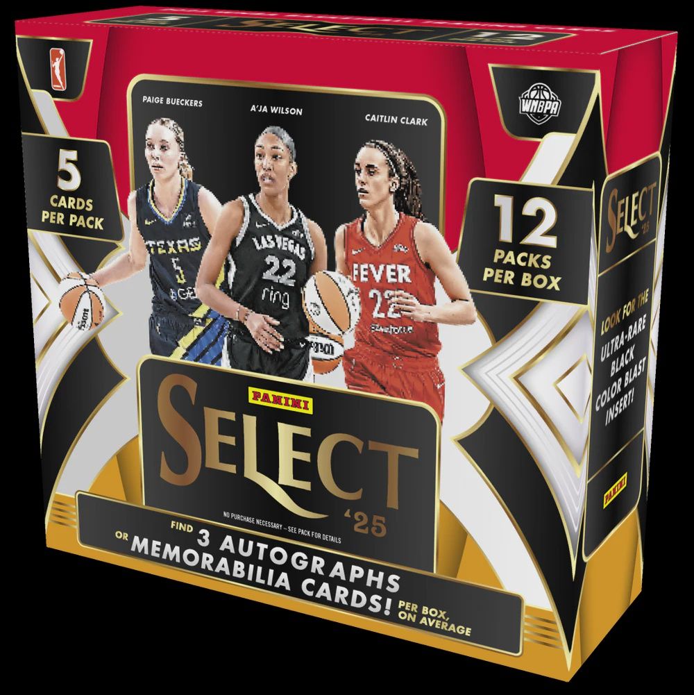 2025 Panini Select WNBA Basketball Hobby Box