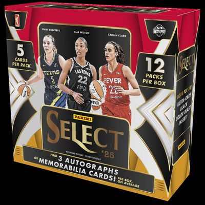2025 Panini Select WNBA Basketball Hobby Box