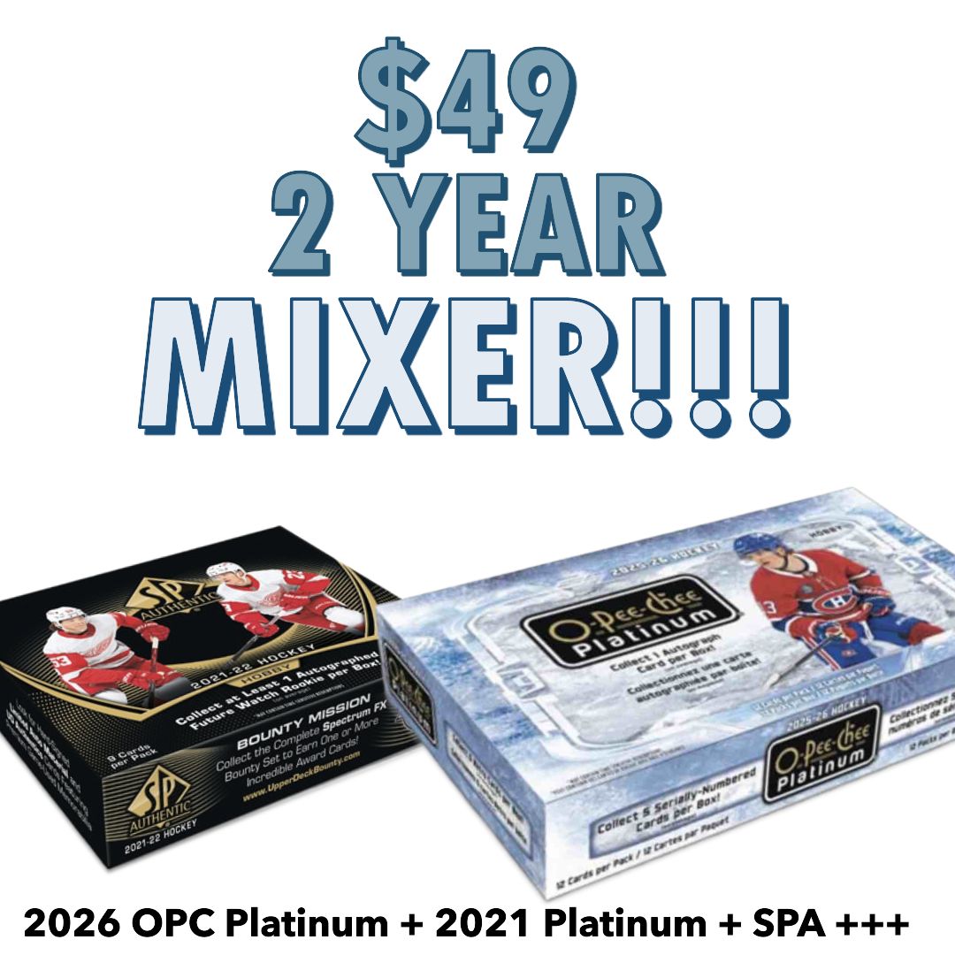 Break #5242 - 6 BOX MIXER | 2026 Platinum + 2021 OPC Platinum + SPA +++*Team Random* ANY 1/1 BOUNTY AT $1150