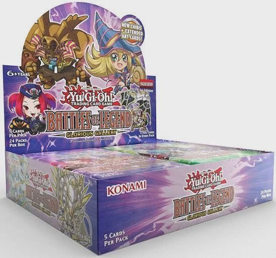 Yu-Gi-Oh! Battles Of Legend Glorious Gallery Booster Box
