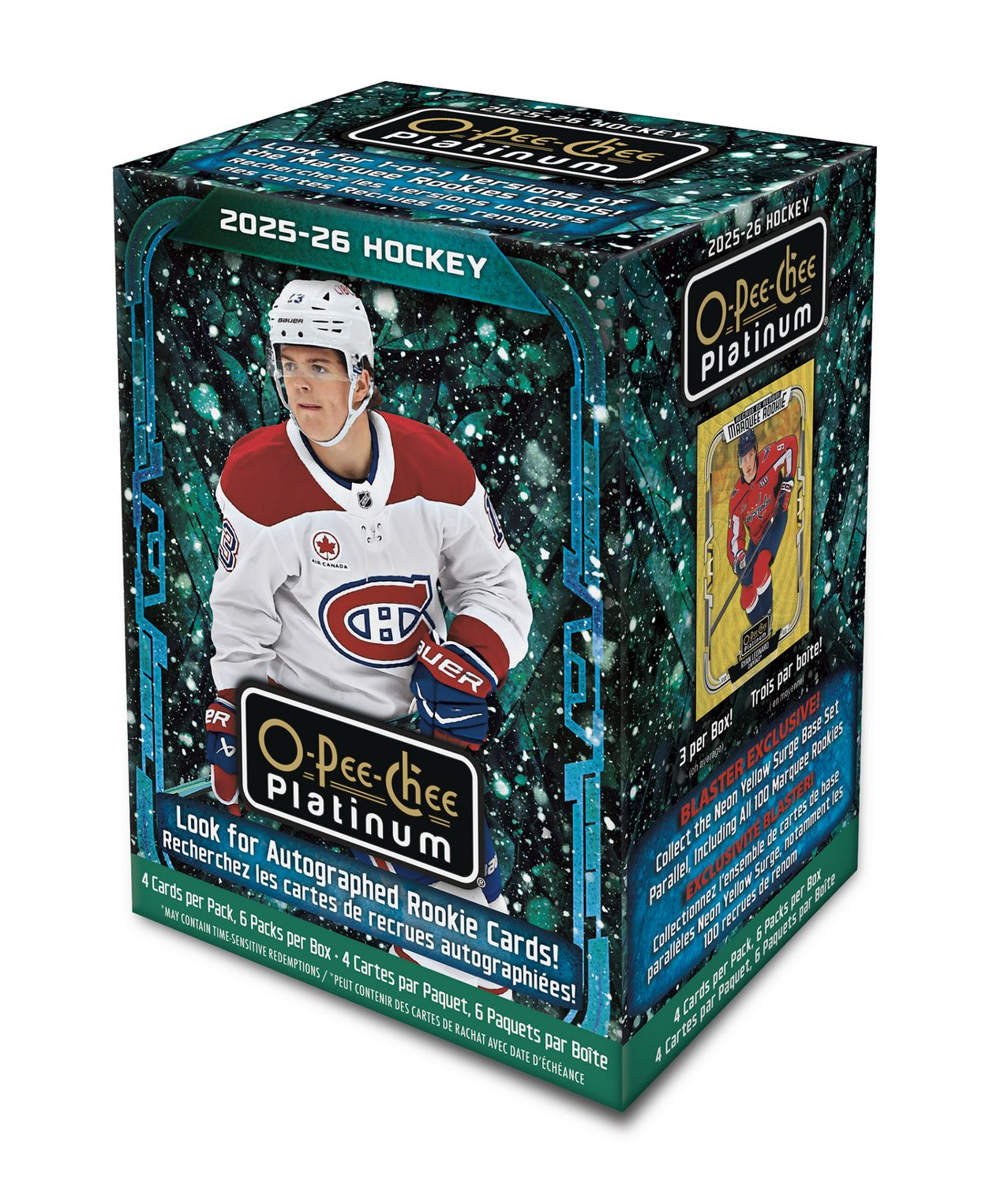 2025-26 OPC Platinum Hockey Blaster Box