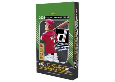 2026 Panini Donruss Baseball Hobby Box