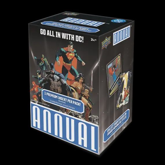 2024-25 Upper Deck DC Annual Trading Cards Blaster Box