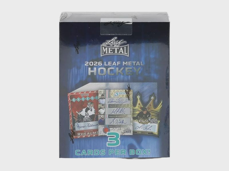 2026 Leaf Metal Hockey Hobby Box