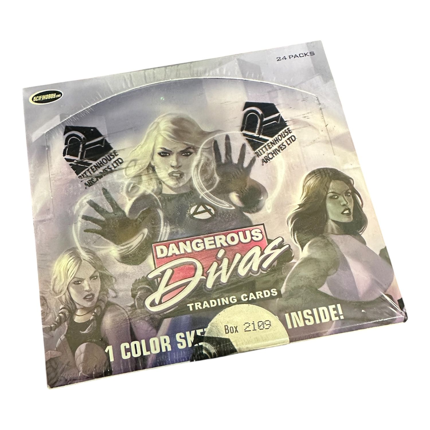 Rittenhouse Marvel Dangerous Divas Series 1 Hobby Box
