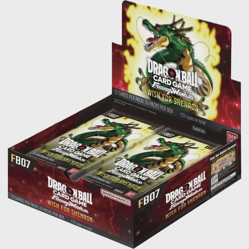 DRAGON BALL SUPER: FUSION WORLD SET 7 | Wish For Shenron Booster Box [FB07]